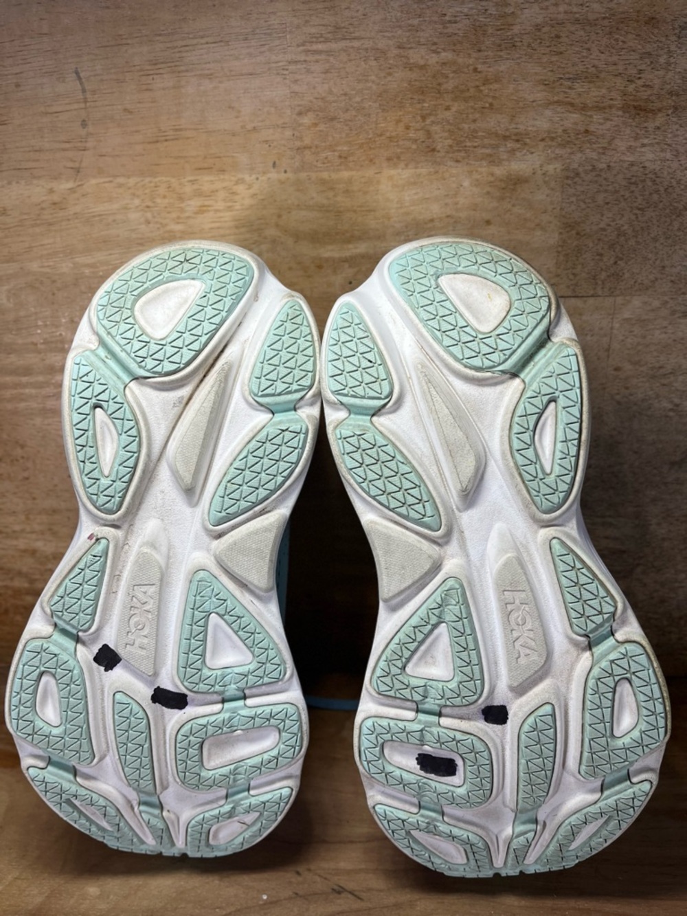 Hoka One One Bondi 8 Womens Size 8.5 Wide Running Shoes Sneakers Blue Purple - Picture 8 of 12